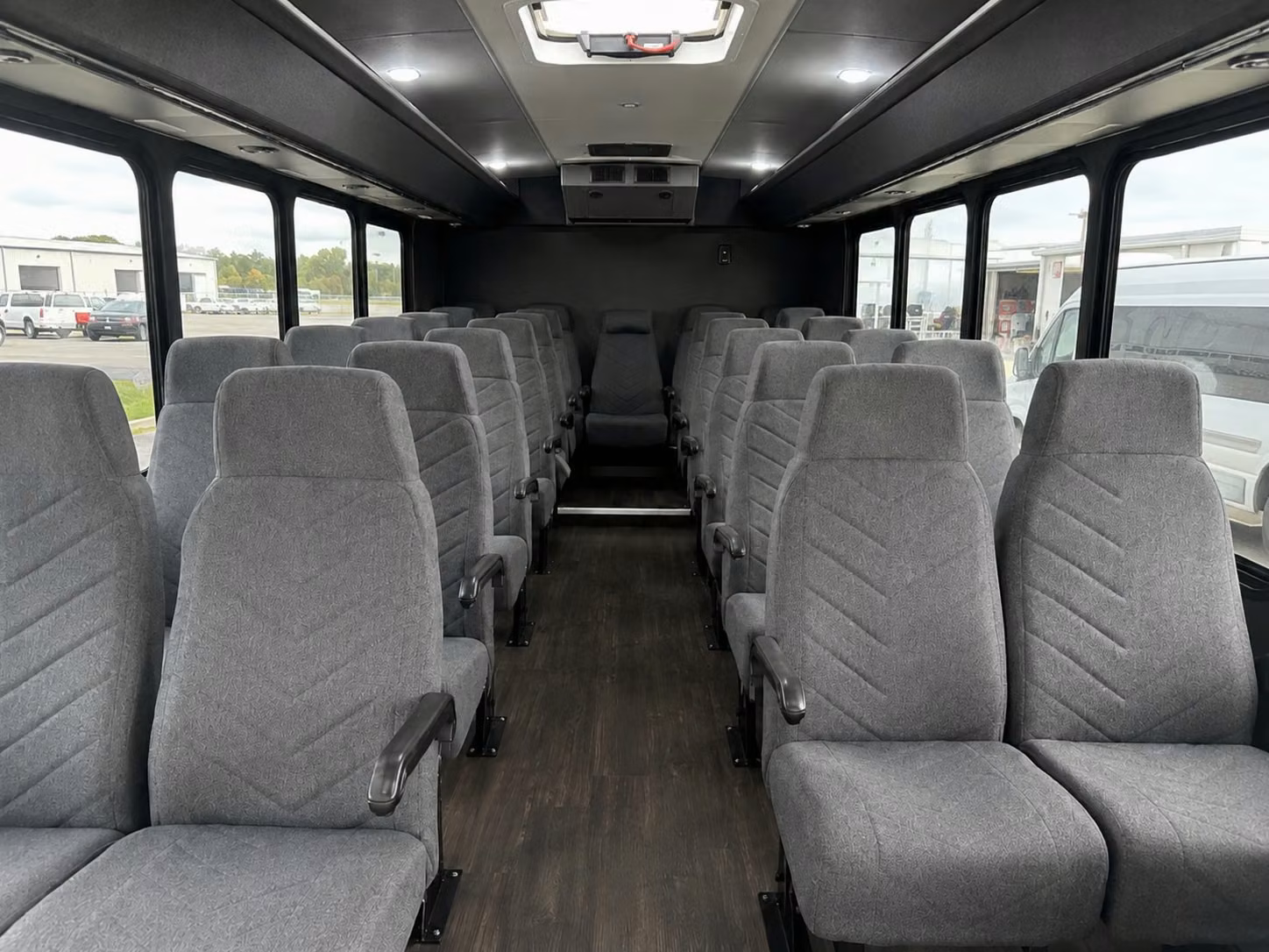 20 passenger minibus inside
