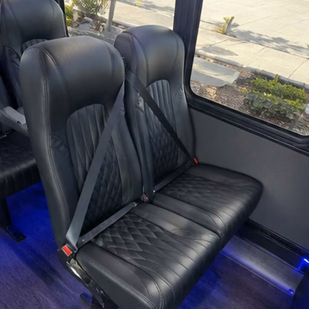 35 passenger minibus inside