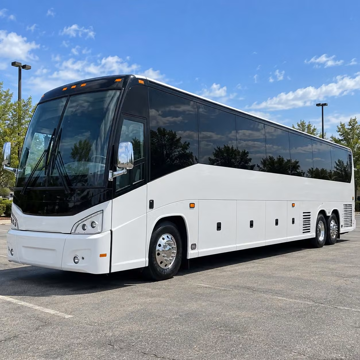 centennial charter bus rental exterior