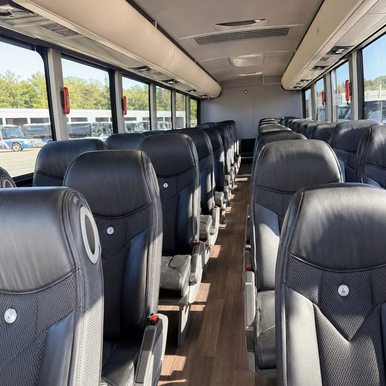 centennial charter bus rental inside